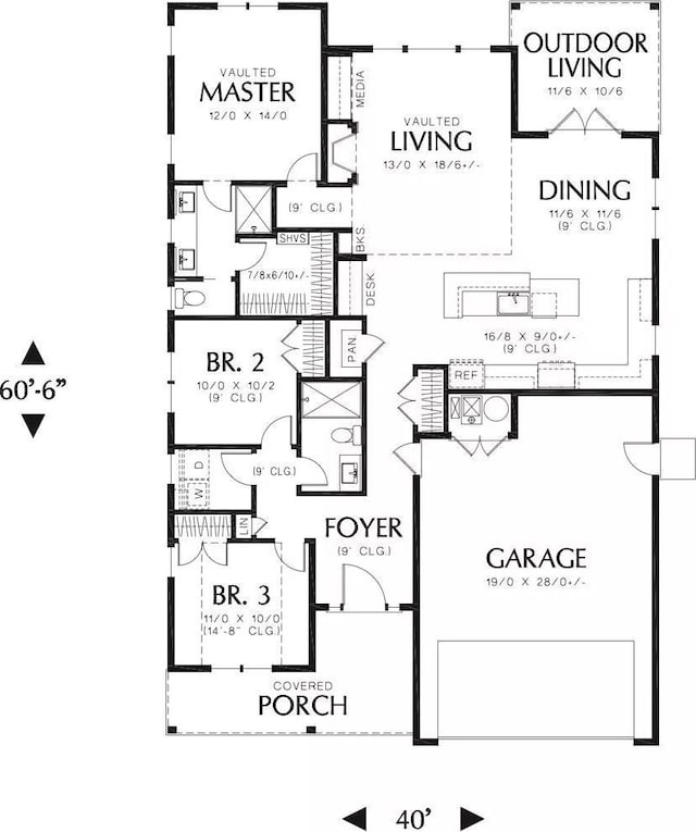 141 Birdsong Ln, Buena Vista, VA 24416 - floor plan