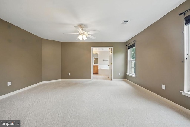 538 Colony Ct, Warrenton, VA 20186 - unfurnished room featuring a ceiling fan, carpet, and baseboards