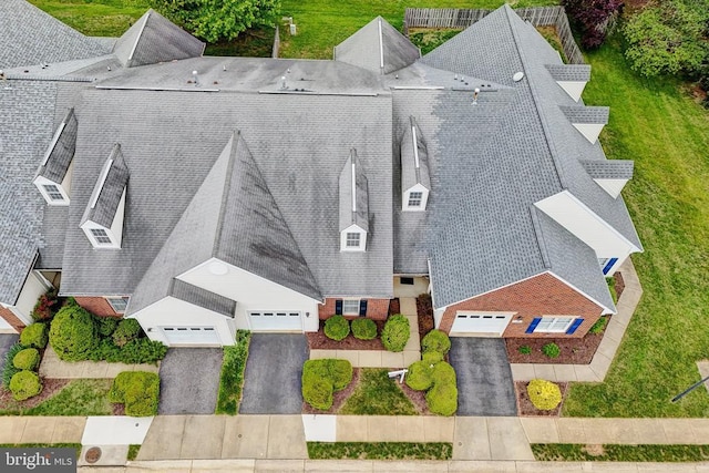 view of subject property