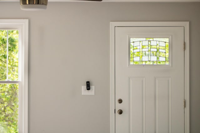 view of entryway