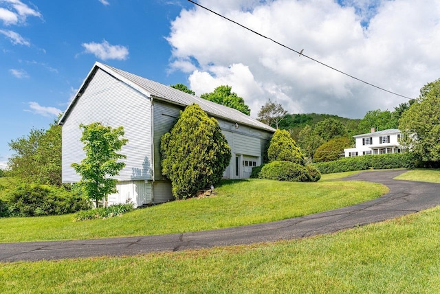 2860 Uphill Dr, Broadway, VA 22815 - view of property exterior featuring a yard and metal roof