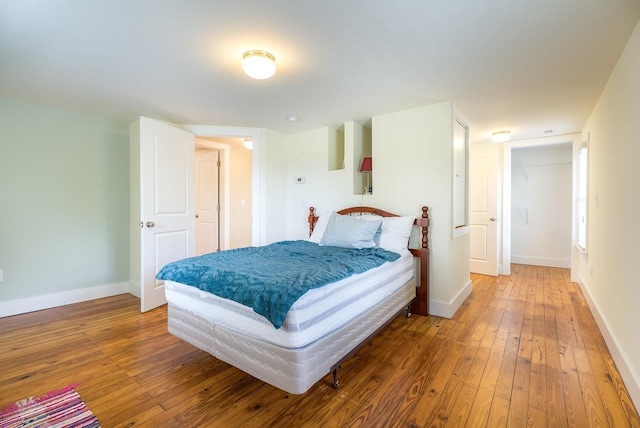 2860 Uphill Dr, Broadway, VA 22815 - bedroom featuring hardwood / wood-style flooring and baseboards