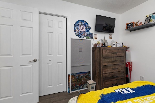 120 Gay St W, Staunton, VA 24401 - bedroom featuring a closet and wood finished floors
