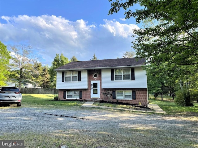 4504 Mine Rd, Fredericksburg, VA 22408 - split foyer home with brick siding
