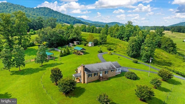 1117 Poor House Rd, Banco, VA 22711 - view of subject property with a mountainous background