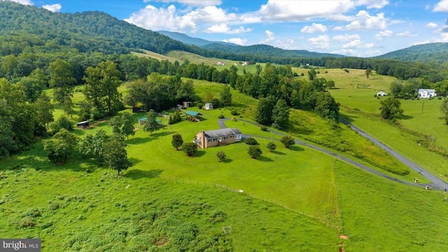 1117 Poor House Rd, Banco, VA 22711 - aerial view of sparsely populated area featuring mountains