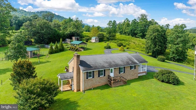 1117 Poor House Rd, Banco, VA 22711 - aerial view of property and surrounding area