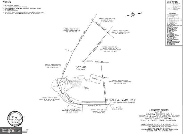  - survey map / technical document