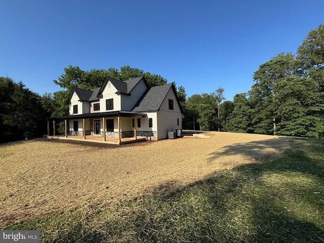  - view of front of home with covered porch