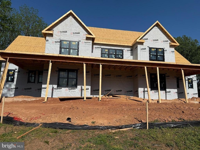  - property under construction with a porch