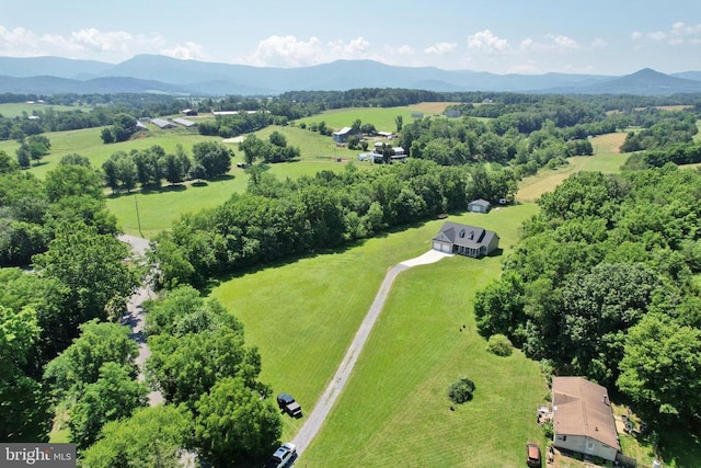 1835 Mill Creek Xrds, Luray, VA 22835 - overview of rural landscape featuring a mountainous background