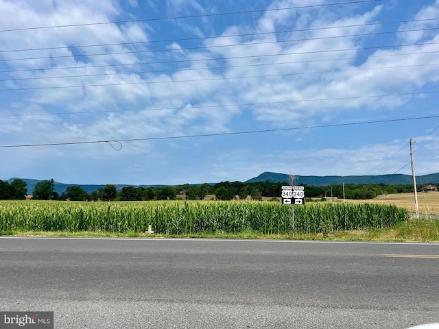 1184 Rocky Branch Rd, Luray, VA 22835 - view of asphalt street featuring a mountain view and a view of rural / pastoral area