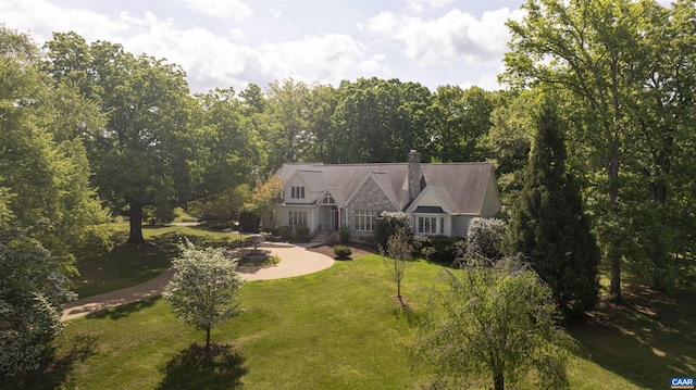 aerial view of property and surrounding area