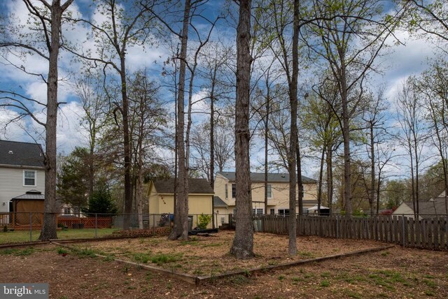 view of fenced yard