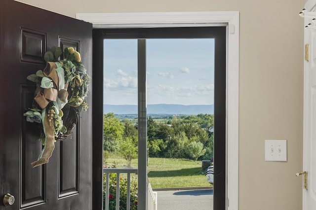 109 Beauregard Dr, Staunton, VA 24401 - entryway featuring healthy amount of natural light and a mountain view