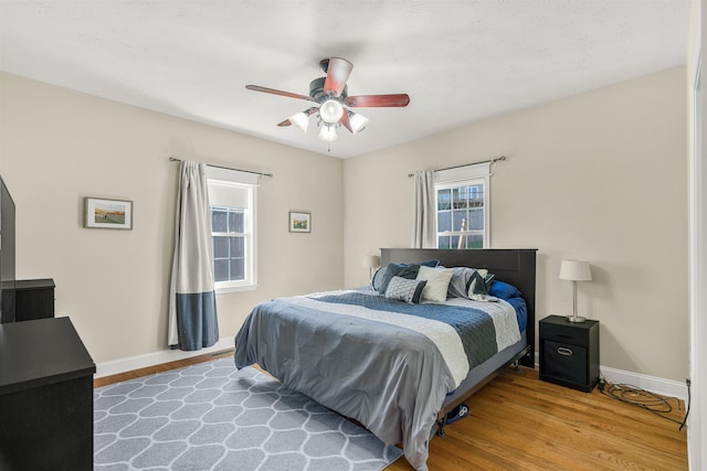 109 Beauregard Dr, Staunton, VA 24401 - bedroom featuring wood finished floors and ceiling fan
