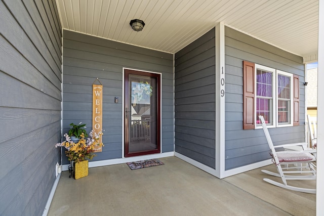 109 Beauregard Dr, Staunton, VA 24401 - view of exterior entry featuring a porch