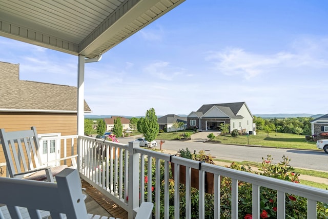 109 Beauregard Dr, Staunton, VA 24401 - balcony with a residential view
