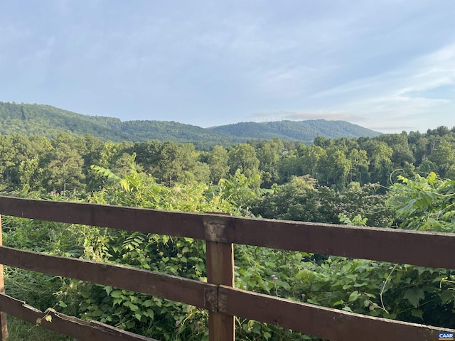 1606 Monticello Ave Unit G, Charlottesville, VA 22902 - mountain view with a heavily wooded area
