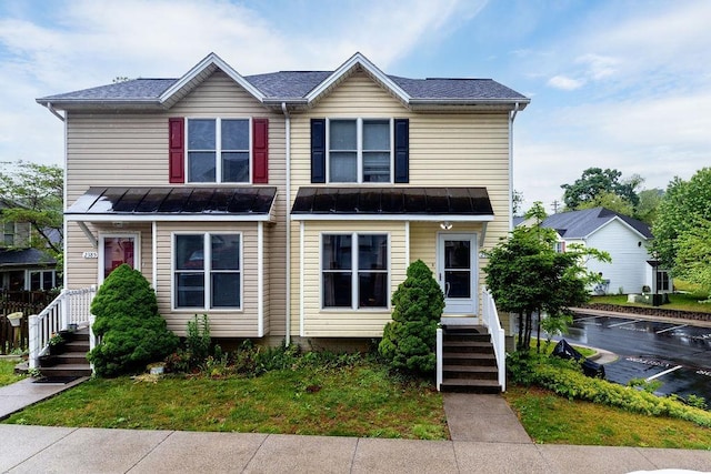 2387 King Arthurs Ct, Harrisonburg, VA 22801 - view of front of home featuring a standing seam roof and metal roof