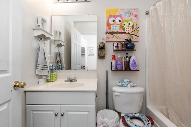 2387 King Arthurs Ct, Harrisonburg, VA 22801 - bathroom featuring vanity and toilet