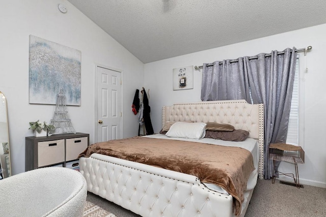 2387 King Arthurs Ct, Harrisonburg, VA 22801 - bedroom with carpet floors and lofted ceiling