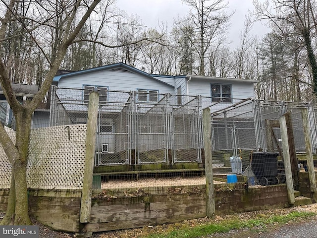 20 Victory Ln, Castleton, VA 22716 - back of house with central AC, an outbuilding, and exterior structure