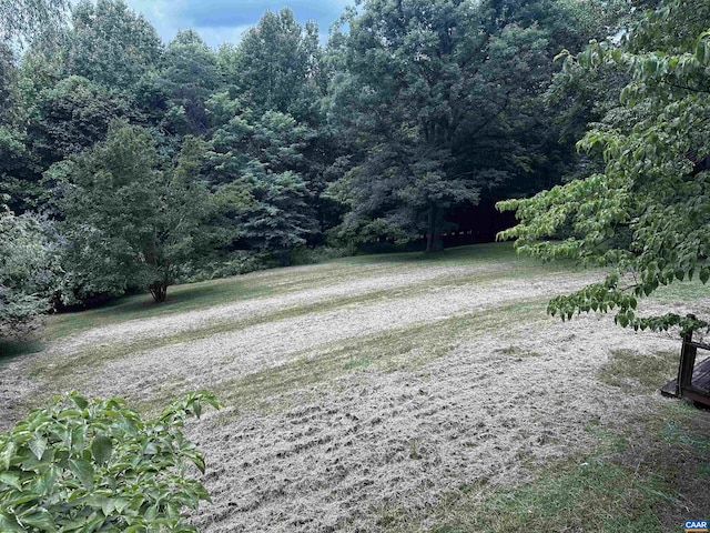 301 Gillums Ridge Rd, Charlottesville, VA 22903 - view of yard featuring a wooded view