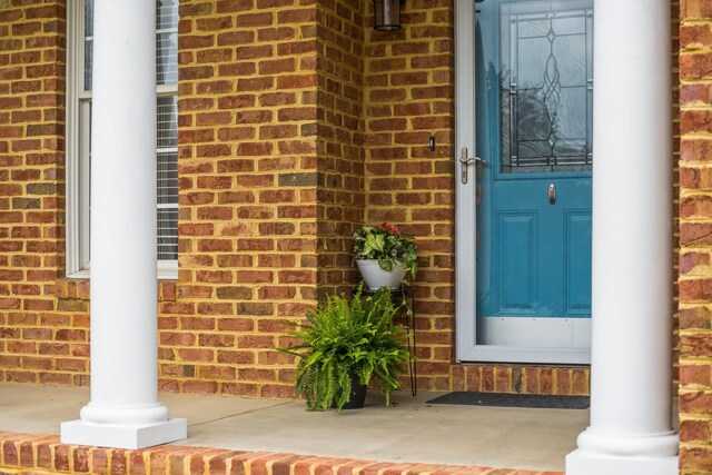 11 Tradewind Cir, Fishersville, VA 22939 - view of exterior entry with brick siding