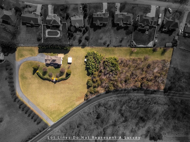 635 Long Meadow Rd, Fishersville, VA 22939 - aerial view featuring a residential view