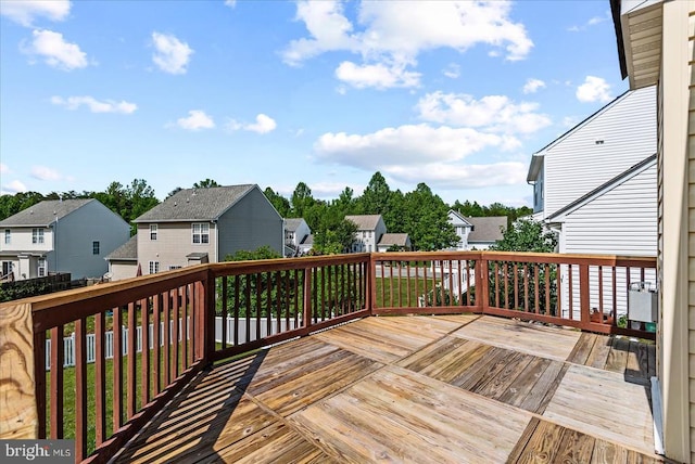 6903 Quitman Dr, Fredericksburg, VA 22407 - wooden terrace with a residential view
