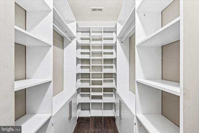 6903 Quitman Dr, Fredericksburg, VA 22407 - spacious closet featuring dark wood finished floors