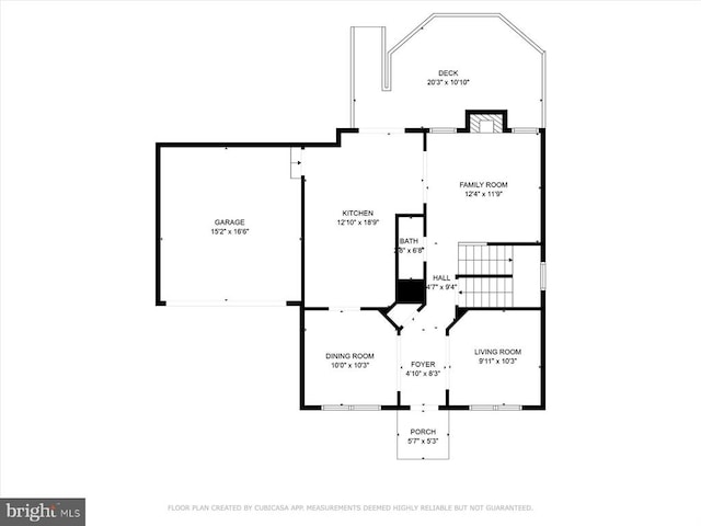 6903 Quitman Dr, Fredericksburg, VA 22407 - home floor plan
