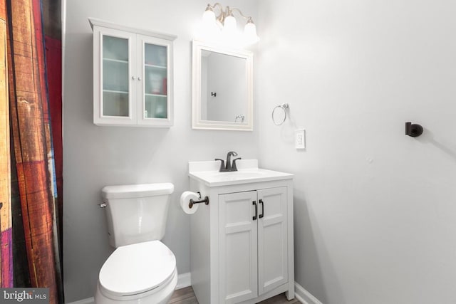 1550 Clover Dr, Fredericksburg, VA 22407 - full bathroom featuring vanity and toilet