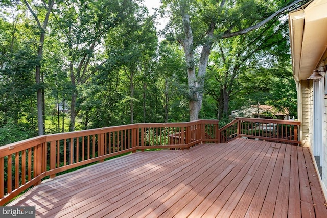 1550 Clover Dr, Fredericksburg, VA 22407 - view of wooden terrace