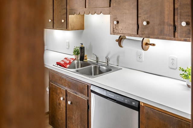 2035 Lee Jackson Hwy, Staunton, VA 24401 - kitchen featuring dishwasher and light countertops