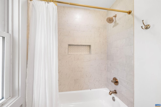 1867 Stage Junction Rd, Columbia, VA 23038 - full bath with shower / bathtub combination with curtain