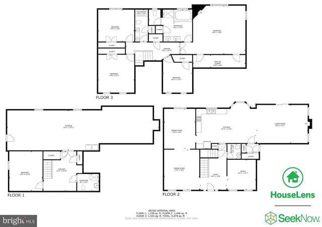 - view of floor plan / room layout