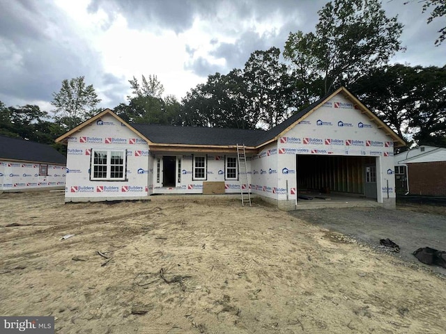 12105 Andora Dr, Fredericksburg, VA 22407 - property in mid-construction featuring a garage and driveway