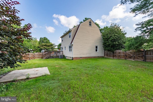12218 Corter Ave, Fredericksburg, VA 22407 - fenced backyard featuring a deck and a patio area