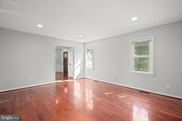 12218 Corter Ave, Fredericksburg, VA 22407 - empty room featuring wood finished floors and recessed lighting