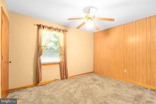 8305 Old Plank Rd, Fredericksburg, VA 22407 - empty room with carpet and a ceiling fan