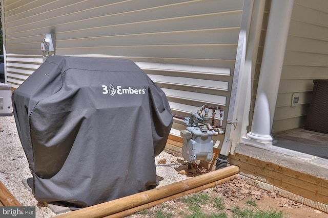 13608 General Slocum Ct S, Fredericksburg, VA 22407 - exterior view of gas meter