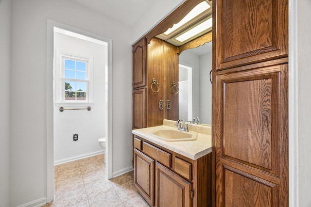 336 Hollingsworth Rd, Woodstock, VA 22664 - bathroom with vanity and tile patterned flooring