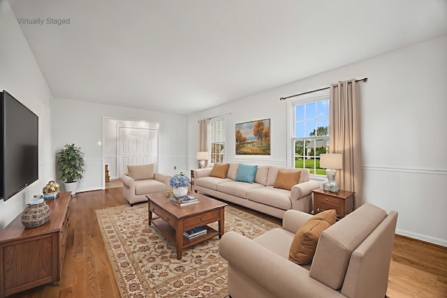 336 Hollingsworth Rd, Woodstock, VA 22664 - living room featuring wood finished floors