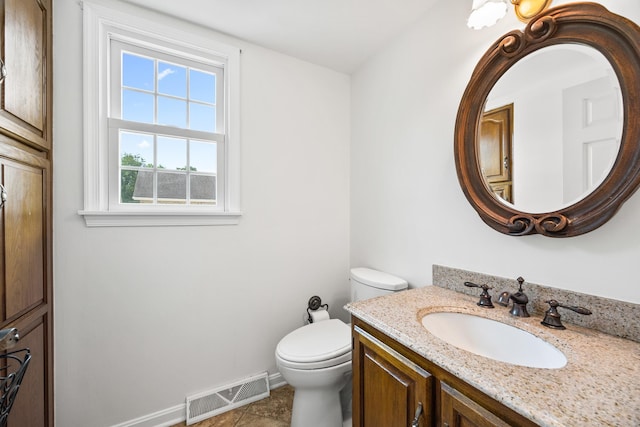 336 Hollingsworth Rd, Woodstock, VA 22664 - half bathroom featuring vanity and tile patterned floors