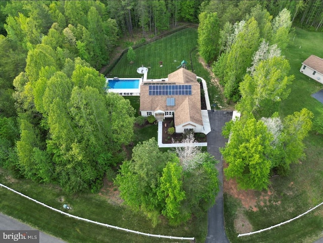 aerial view