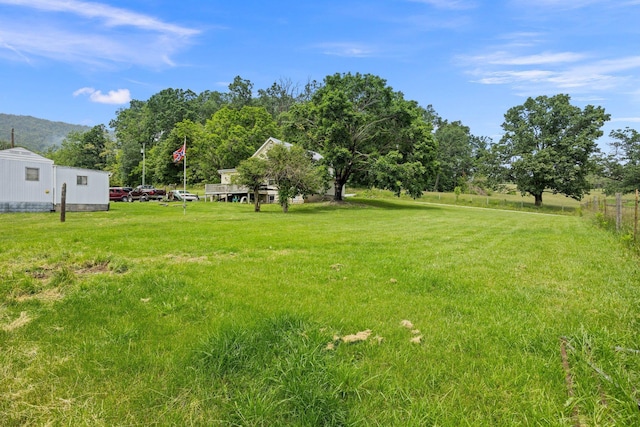 6596 Mayberry Rd, Singers Glen, VA 22850 - view of yard