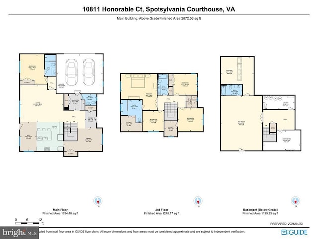 10811 Honorable Ct, Spotsylvania, VA 22553 - home floor plan