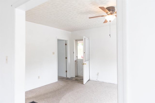 708 Mccorkle Dr, Lexington, VA 24450 - empty room with light carpet and ceiling fan